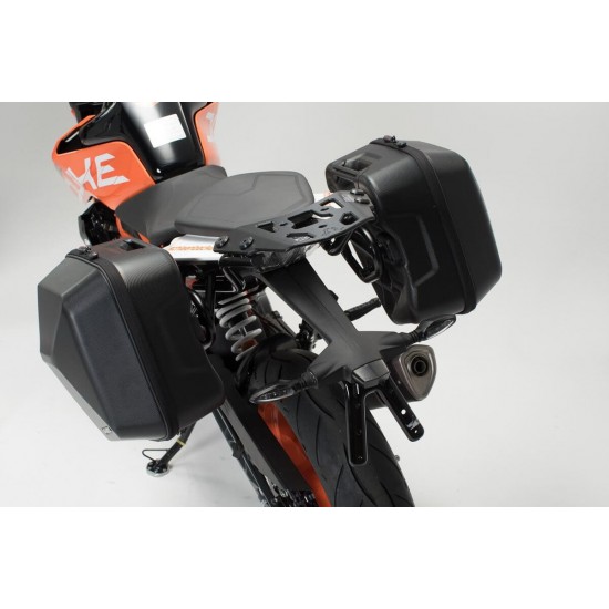 Σετ βάσεων και πλαϊνών βαλιτσών SW-Motech Urban ABS 33 lt. KTM 125-390 Duke 17- (σετ) Σετ βάσεων και πλαϊνών βαλιτσών SW-Motech Urban ABS 33 lt. KTM 125-390 Duke 17- (σετ)