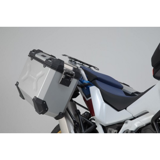 Ολοκληρωμένο σετ βάσεων και βαλιτσών SW-Motech TRAX ADV Honda CRF 1100L Africa Twin Adventure Sports ασημί Ολοκληρωμένο σετ βάσεων και βαλιτσών SW-Motech TRAX ADV Honda CRF 1100L Africa Twin Adventure Sports ασημί