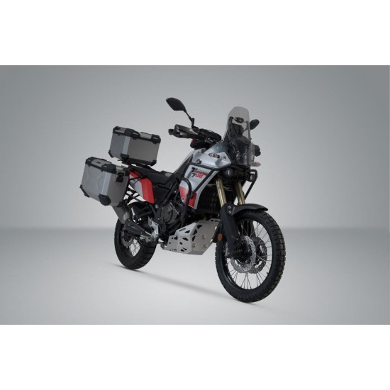 Ολοκληρωμένο σετ βάσεων και βαλιτσών SW-Motech TRAX ADV Yamaha Tenere 700 ασημί Ολοκληρωμένο σετ βάσεων και βαλιτσών SW-Motech TRAX ADV Yamaha Tenere 700 ασημί