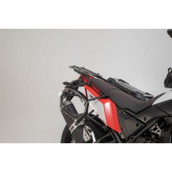 Σετ βάσεων και βαλιτσών SW-Motech TRAX ADV Yamaha Tenere 700 World Raid ασημί Σετ βάσεων και βαλιτσών SW-Motech TRAX ADV Yamaha Tenere 700 World Raid ασημί