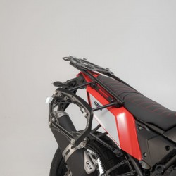 Σετ βάσεων και βαλιτσών SW-Motech TRAX ADV Yamaha Tenere 700 World Raid μαύρο