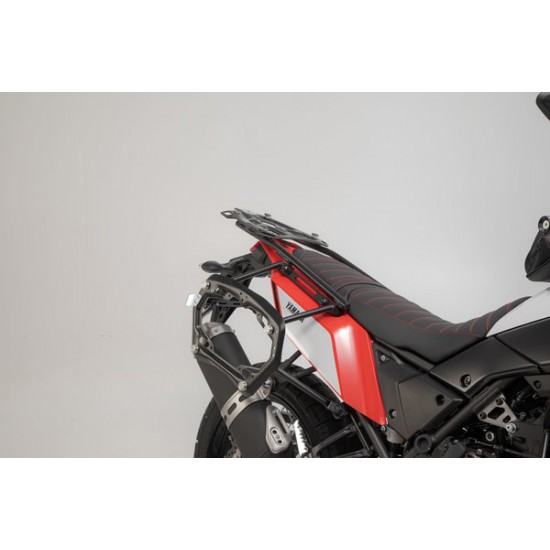 Σετ βάσεων και βαλιτσών SW-Motech TRAX ADV Yamaha Tenere 700 World Raid ασημί Σετ βάσεων και βαλιτσών SW-Motech TRAX ADV Yamaha Tenere 700 World Raid ασημί