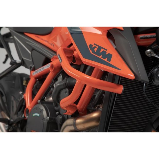 Προστατευτικά κάγκελα κινητήρα SW-Motech KTM 1290 Super Duke R 20- πορτοκαλί Προστατευτικά κάγκελα κινητήρα SW-Motech KTM 1290 Super Duke R 20- πορτοκαλί