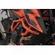 Προστατευτικά κάγκελα κινητήρα SW-Motech KTM 1290 Super Duke R 20- πορτοκαλί Προστατευτικά κάγκελα κινητήρα SW-Motech KTM 1290 Super Duke R 20- πορτοκαλί