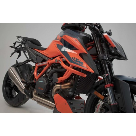 Προστατευτικά κάγκελα κινητήρα SW-Motech KTM 1290 Super Duke R 20- πορτοκαλί Προστατευτικά κάγκελα κινητήρα SW-Motech KTM 1290 Super Duke R 20- πορτοκαλί