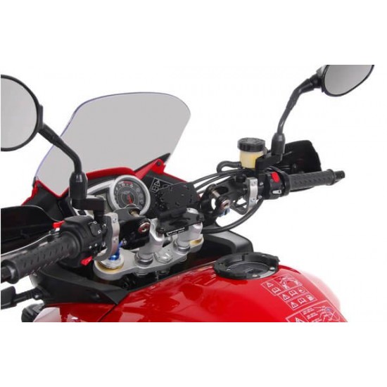 Βάση GPS SW-Motech Quick-Lock για αποστάτες τιμονιού μαύρη Βάση GPS SW-Motech Quick-Lock για αποστάτες τιμονιού μαύρη