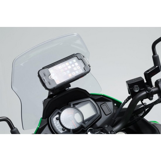 Βάση GPS Quick-Lock στα όργανα Kawasaki Versys X-300 Βάση GPS Quick-Lock στα όργανα Kawasaki Versys X-300