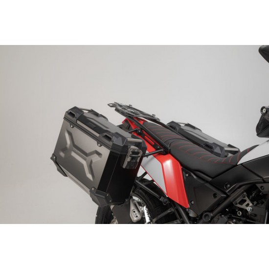 Σετ βάσεων και βαλιτσών SW-Motech TRAX ADV Yamaha Tenere 700 World Raid ασημί Σετ βάσεων και βαλιτσών SW-Motech TRAX ADV Yamaha Tenere 700 World Raid ασημί
