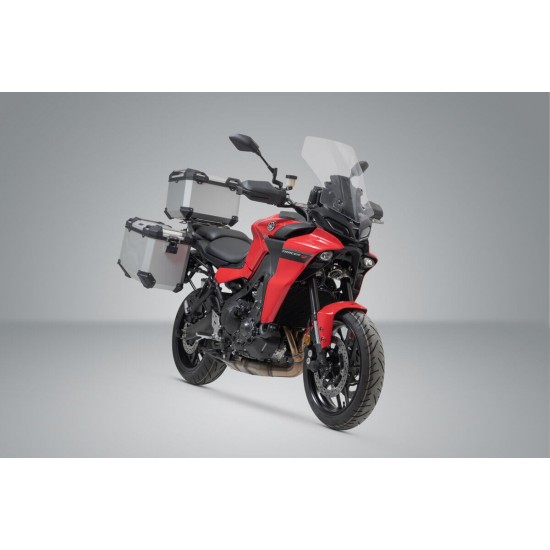 Ολοκληρωμένο σετ βάσεων και βαλιτσών SW-Motech TRAX ADV Yamaha Tracer 9 ασημί Ολοκληρωμένο σετ βάσεων και βαλιτσών SW-Motech TRAX ADV Yamaha Tracer 9 ασημί