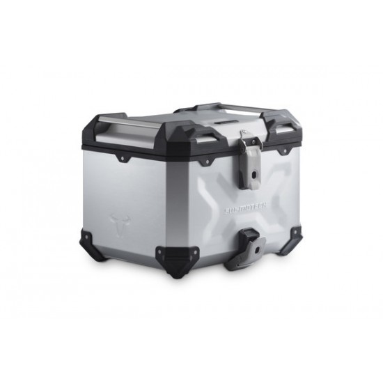 Σετ βάσης και βαλίτσας topcase SW-Motech TRAX ADV CFMoto 800MT ασημί Σετ βάσης και βαλίτσας topcase SW-Motech TRAX ADV CFMoto 800MT ασημί