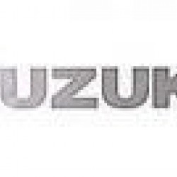 Αυτοκόλλητo Suzuki 22cm ασημί