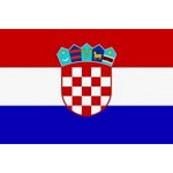 Αυτοκόλλητο σημαία Κροατίας Αυτοκόλλητο σημαία Κροατίας