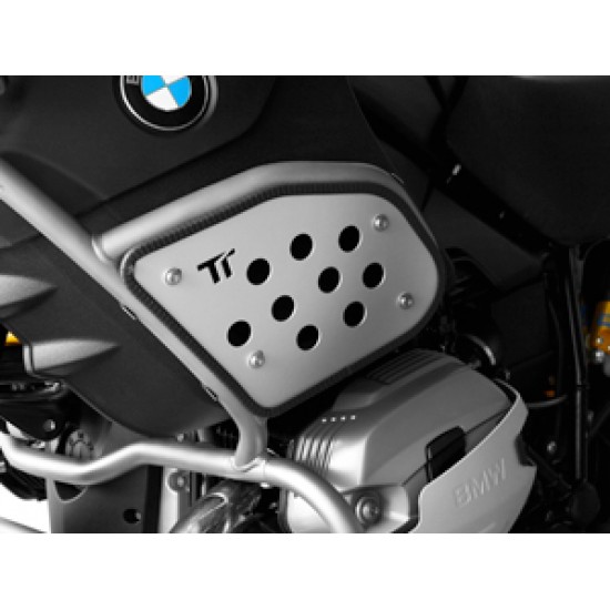 Πλαϊνά προστατευτικά ντεπόζιτου BMW R 1200 GS Adv. -13 ασημί