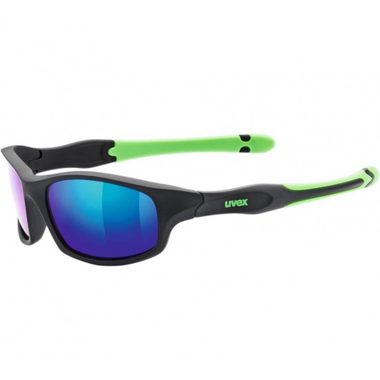 Γυαλιά UVEX Sportstyle 507 μαύρα ματ - πράσινα παιδικά Γυαλιά UVEX Sportstyle 507 μαύρα ματ - πράσινα παιδικά