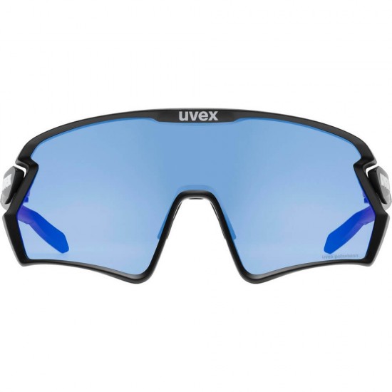 Γυαλιά UVEX Sportstyle 231 2.0 P μαύρα ματ-μπλε καθρέπτης