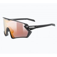 Γυαλιά UVEX Sportstyle 231 2.0 P μαύρα ματ-κόκκινος καθρέπτης