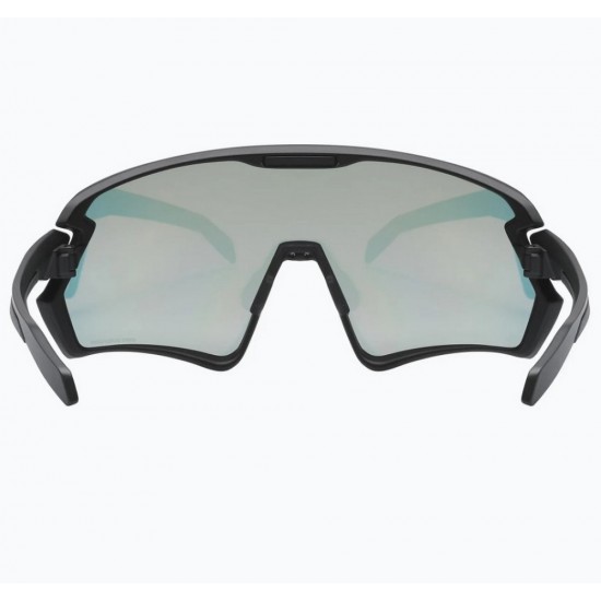 Γυαλιά UVEX Sportstyle 231 2.0 P μαύρα ματ-κόκκινος καθρέπτης