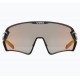 Γυαλιά UVEX Sportstyle 231 2.0 P μαύρα ματ-κόκκινος καθρέπτης