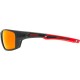 Γυαλιά UVEX Sportstyle 232 P μαύρα ματ-κόκκινα Γυαλιά UVEX Sportstyle 232 P μαύρα ματ-κόκκινα