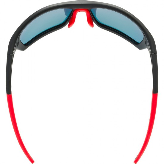 Γυαλιά UVEX Sportstyle 232 P μαύρα ματ-κόκκινα Γυαλιά UVEX Sportstyle 232 P μαύρα ματ-κόκκινα