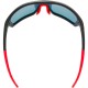 Γυαλιά UVEX Sportstyle 232 P μαύρα ματ-κόκκινα Γυαλιά UVEX Sportstyle 232 P μαύρα ματ-κόκκινα