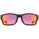 Γυαλιά UVEX Sportstyle 232 P μαύρα ματ-κόκκινα Γυαλιά UVEX Sportstyle 232 P μαύρα ματ-κόκκινα