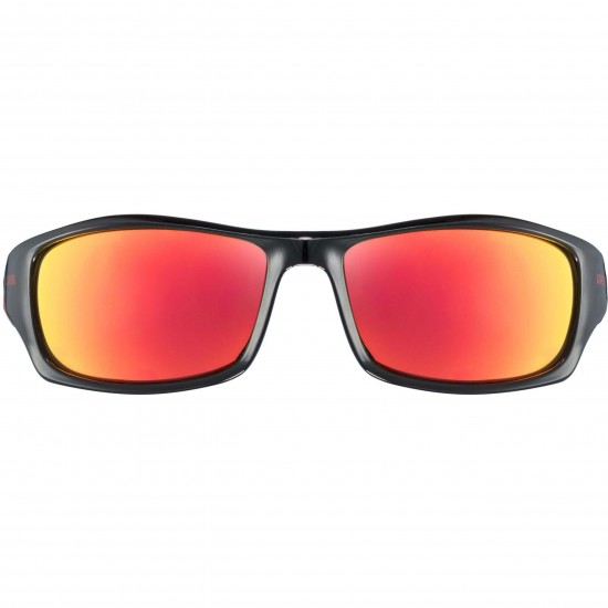 Γυαλιά UVEX Sportstyle 211 μαύρα-κόκκινα Γυαλιά UVEX Sportstyle 211 μαύρα-κόκκινα