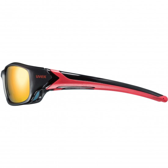 Γυαλιά UVEX Sportstyle 211 μαύρα-κόκκινα Γυαλιά UVEX Sportstyle 211 μαύρα-κόκκινα