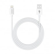 Καλώδιο φόρτισης USB σε Lightning 3A Lotus 0.8 λευκό (1,2m)