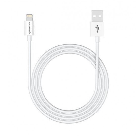 Καλώδιο φόρτισης USB σε Lightning 3A Lotus 0.8 λευκό (1,2m) Καλώδιο φόρτισης USB σε Lightning 3A Lotus 0.8 λευκό (1,2m)