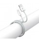 Καλώδιο φόρτισης USB σε Lightning 3A Lotus 0.8 λευκό (1,2m) Καλώδιο φόρτισης USB σε Lightning 3A Lotus 0.8 λευκό (1,2m)
