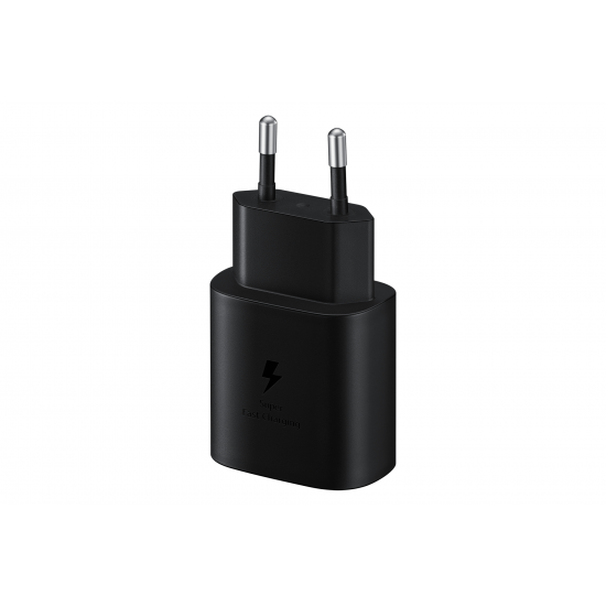 Φορτιστής ταξιδιού Samsung 25W Type C μαύρος Φορτιστής ταξιδιού Samsung 25W Type C μαύρος