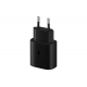 Φορτιστής ταξιδιού Samsung 25W Type C μαύρος Φορτιστής ταξιδιού Samsung 25W Type C μαύρος