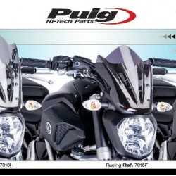 Ζελατίνα Puig New Generation Naked Sport Yamaha MT-07 -17 σκούρο φιμέ 