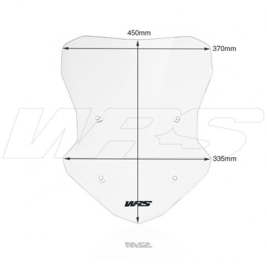 Ζελατίνα WRS Touring ψηλή BMW F 900 XR διάφανη