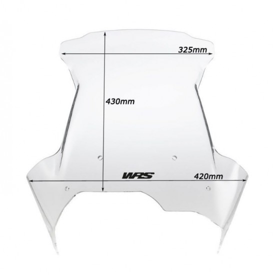 Ζελατίνα WRS Caponord BMW F 650/800 GS 08- διάφανη Ζελατίνα WRS Caponord BMW F 650/800 GS 08- διάφανη