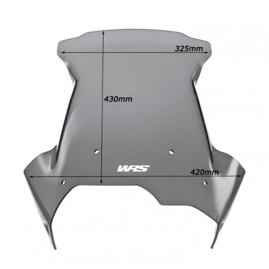 Ζελατίνα WRS Caponord BMW F 650/800 GS 08- ελαφρώς φιμέ Ζελατίνα WRS Caponord BMW F 650/800 GS 08- ελαφρώς φιμέ
