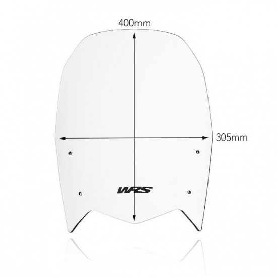 Ζελατίνα WRS Caponord Yamaha Tenere 700 διάφανη Ζελατίνα WRS Caponord Yamaha Tenere 700 διάφανη