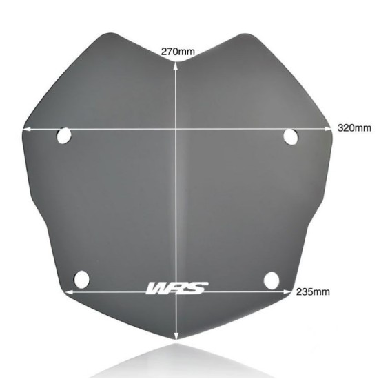 Ζελατίνα WRS Rallye BMW R 1250 GS/Adv. σκούρο φιμέ Ζελατίνα WRS Rallye BMW R 1250 GS/Adv. σκούρο φιμέ