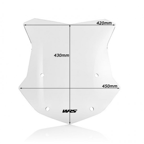 Ζελατίνα WRS Sport BMW R 1250 GS/Adv. διάφανη Ζελατίνα WRS Sport BMW R 1250 GS/Adv. διάφανη