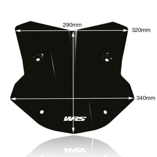 Ζελατίνα WRS Sport BMW S 1000 XR 20- μαύρη Ζελατίνα WRS Sport BMW S 1000 XR 20- μαύρη