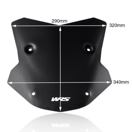 Ζελατίνα WRS Sport BMW S 1000 XR 20- μαύρη ματ Ζελατίνα WRS Sport BMW S 1000 XR 20- μαύρη ματ