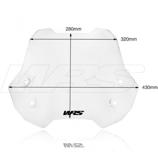 Ζελατίνα WRS Sport Suzuki DL 650 V-Strom 17- διάφανη Ζελατίνα WRS Sport Suzuki DL 650 V-Strom 17- διάφανη