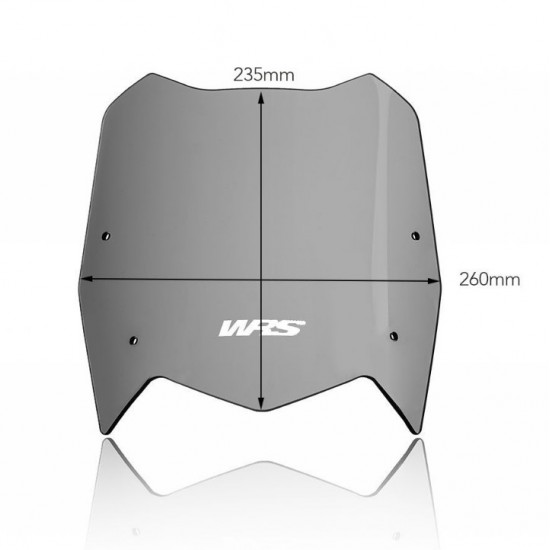 Ζελατίνα WRS Sport Yamaha Tenere 700 σκούρο φιμέ Ζελατίνα WRS Sport Yamaha Tenere 700 σκούρο φιμέ