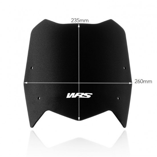 Ζελατίνα WRS Sport Yamaha Tenere 700 μαύρη ματ Ζελατίνα WRS Sport Yamaha Tenere 700 μαύρη ματ