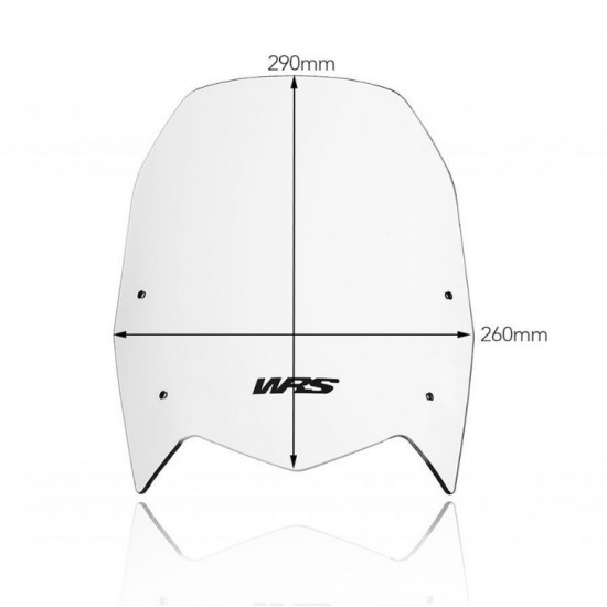 Ζελατίνα WRS Standard Yamaha Tenere 700 διάφανη Ζελατίνα WRS Standard Yamaha Tenere 700 διάφανη