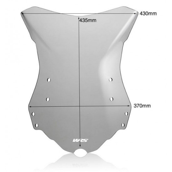 Ζελατίνα WRS Touring μεσαία BENELLI TRK 502/X -19 ελαφρώς φιμέ Ζελατίνα WRS Touring μεσαία BENELLI TRK 502/X -19 ελαφρώς φιμέ