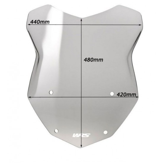 Ζελατίνα WRS Touring μεσαία BMW R 1200 GS/Adv. LC 13- ελαφρώς φιμέ Ζελατίνα WRS Touring μεσαία BMW R 1200 GS/Adv. LC 13- ελαφρώς φιμέ