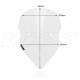 Ζελατίνα WRS Touring μεσαία Ducati Multistrada 1200/S -12 διάφανη Ζελατίνα WRS Touring μεσαία Ducati Multistrada 1200/S -12 διάφανη
