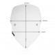 Ζελατίνα WRS Touring μεσαία Ducati Multistrada 1200/S 15- διάφανη Ζελατίνα WRS Touring μεσαία Ducati Multistrada 1200/S 15- διάφανη